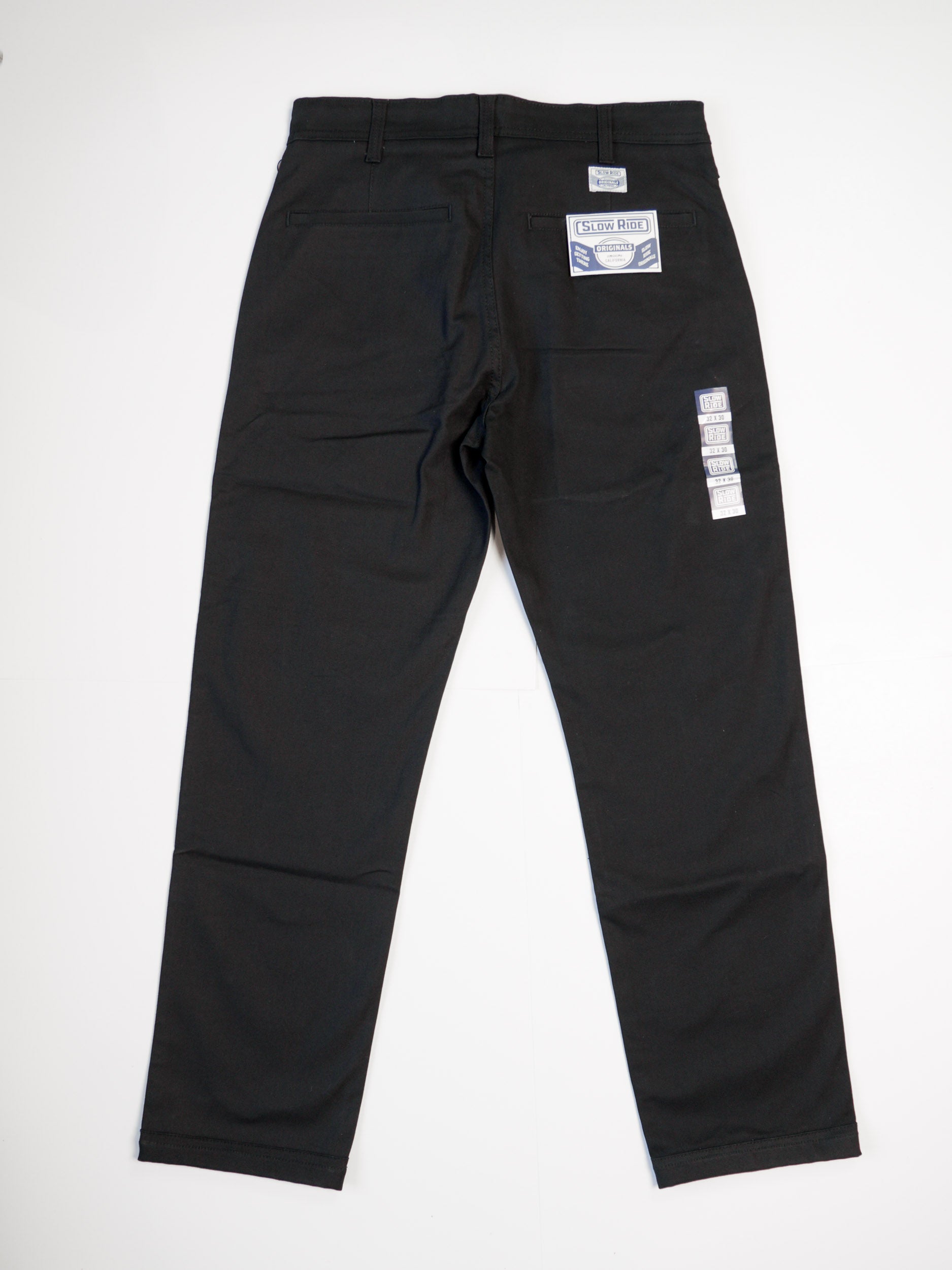 Chino Work Pant Black - Slow Ride