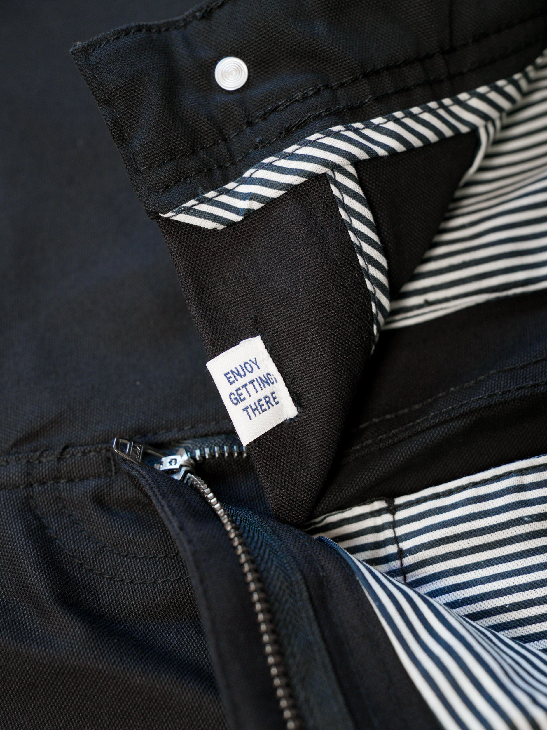 Chino Work Pant Black - Slow Ride