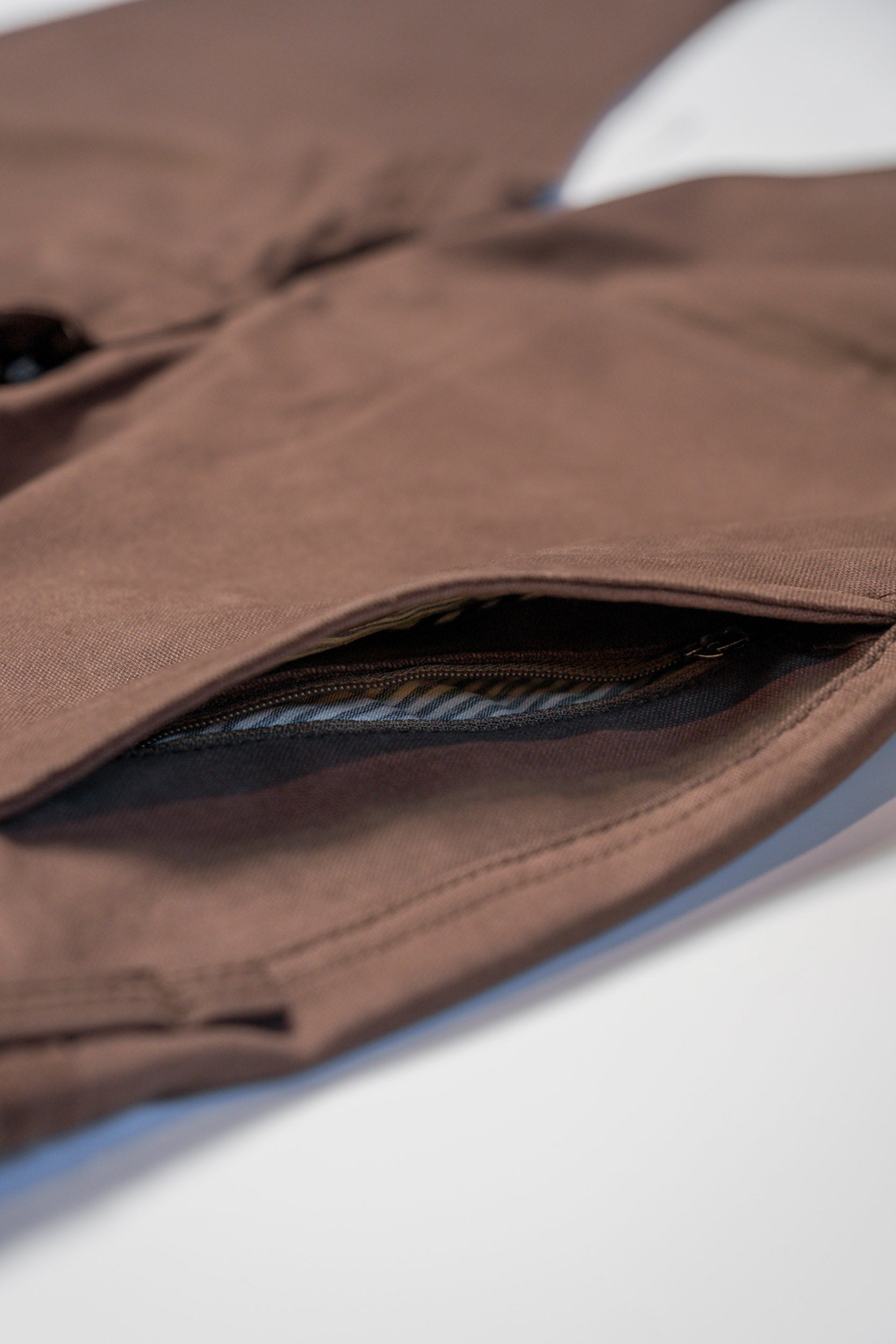 Chino Work Pant Brown - Slow Ride