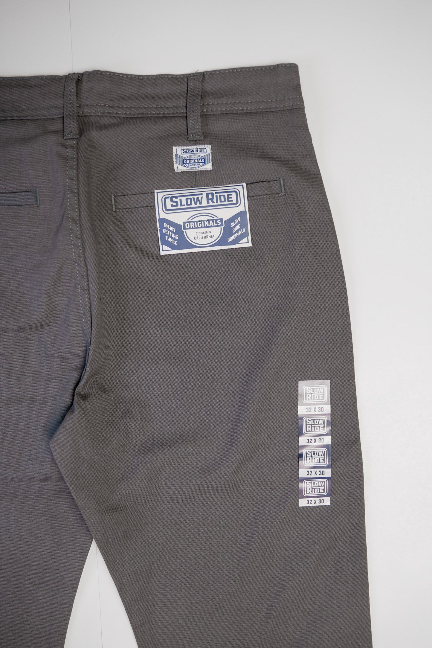 Chino Work Pant Gray - Slow Ride