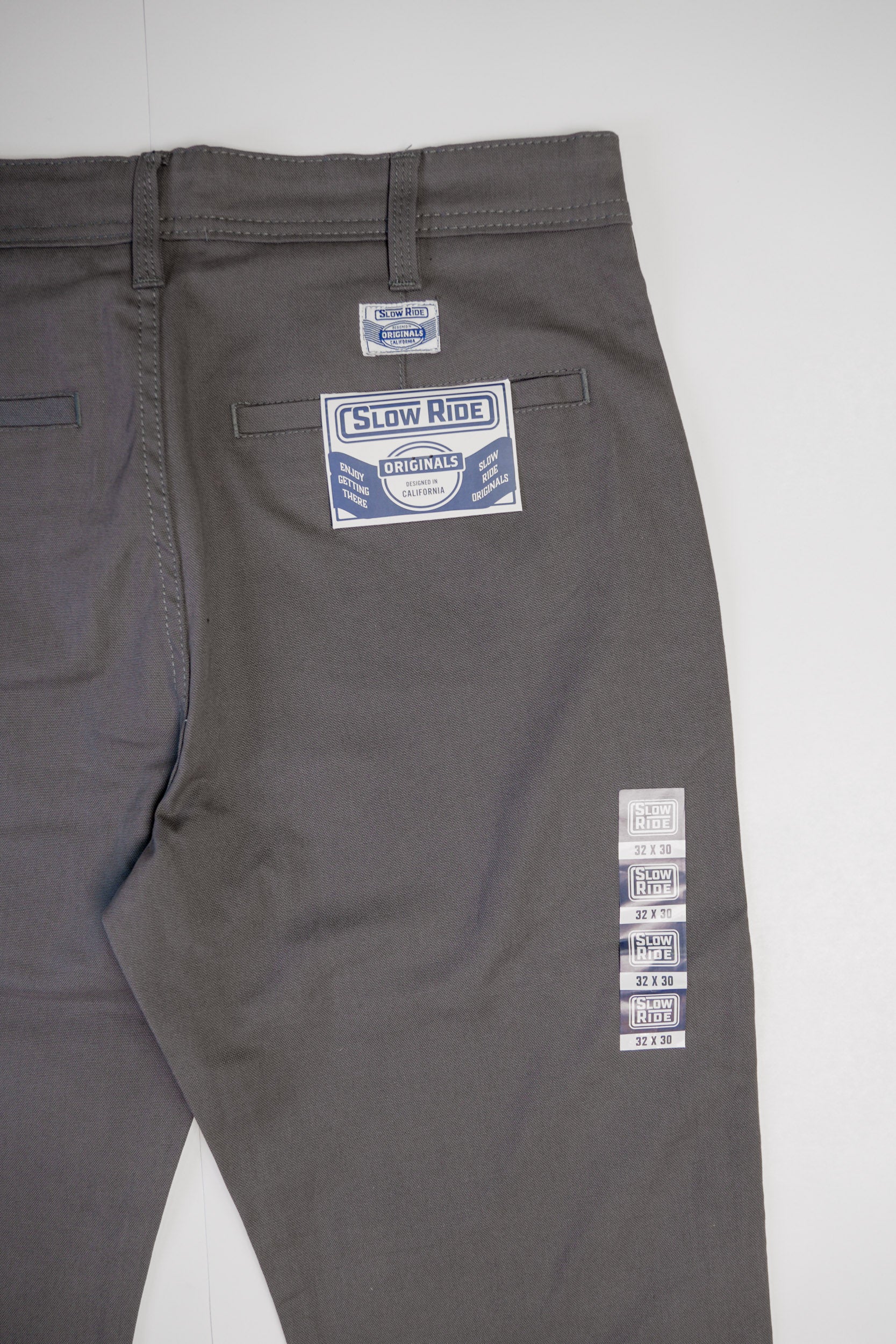 Chino Work Pant Gray - Slow Ride
