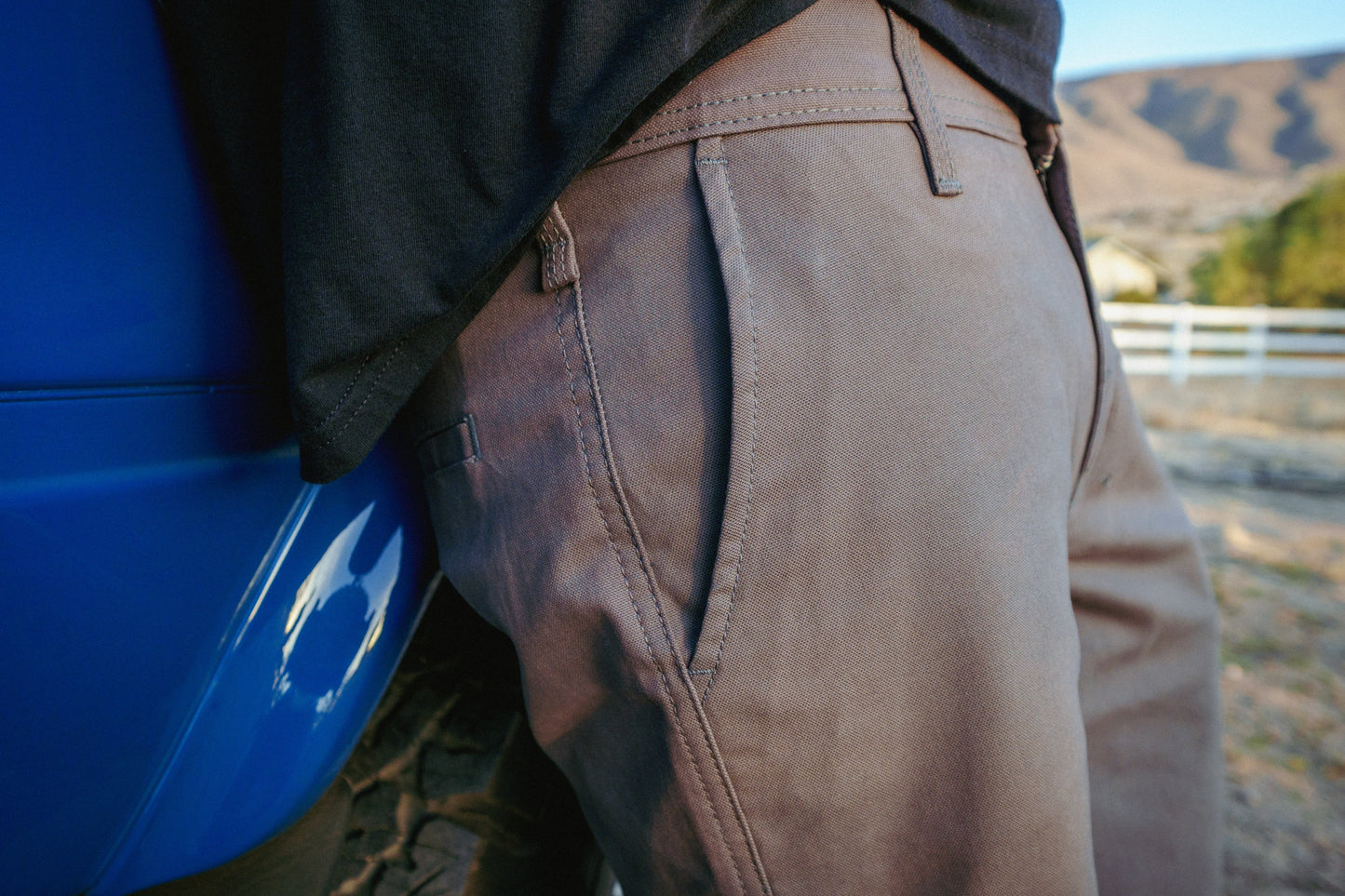 Chino Work Pant Gray - Slow Ride