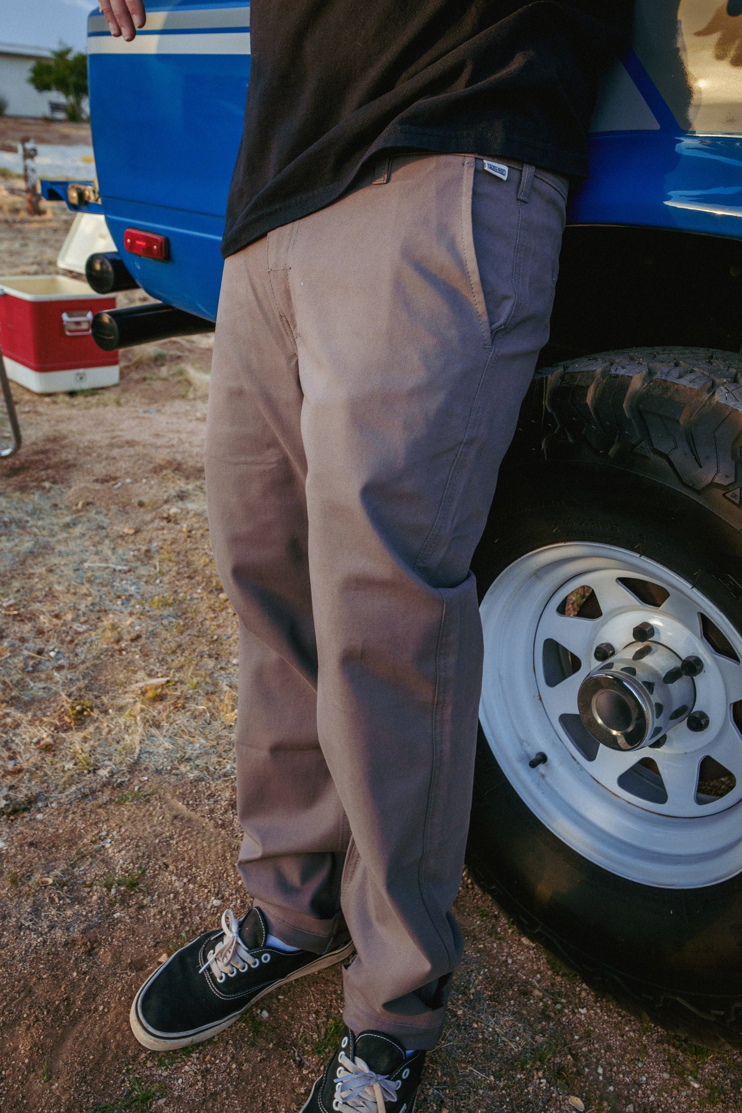 Chino Work Pant Gray - Slow Ride