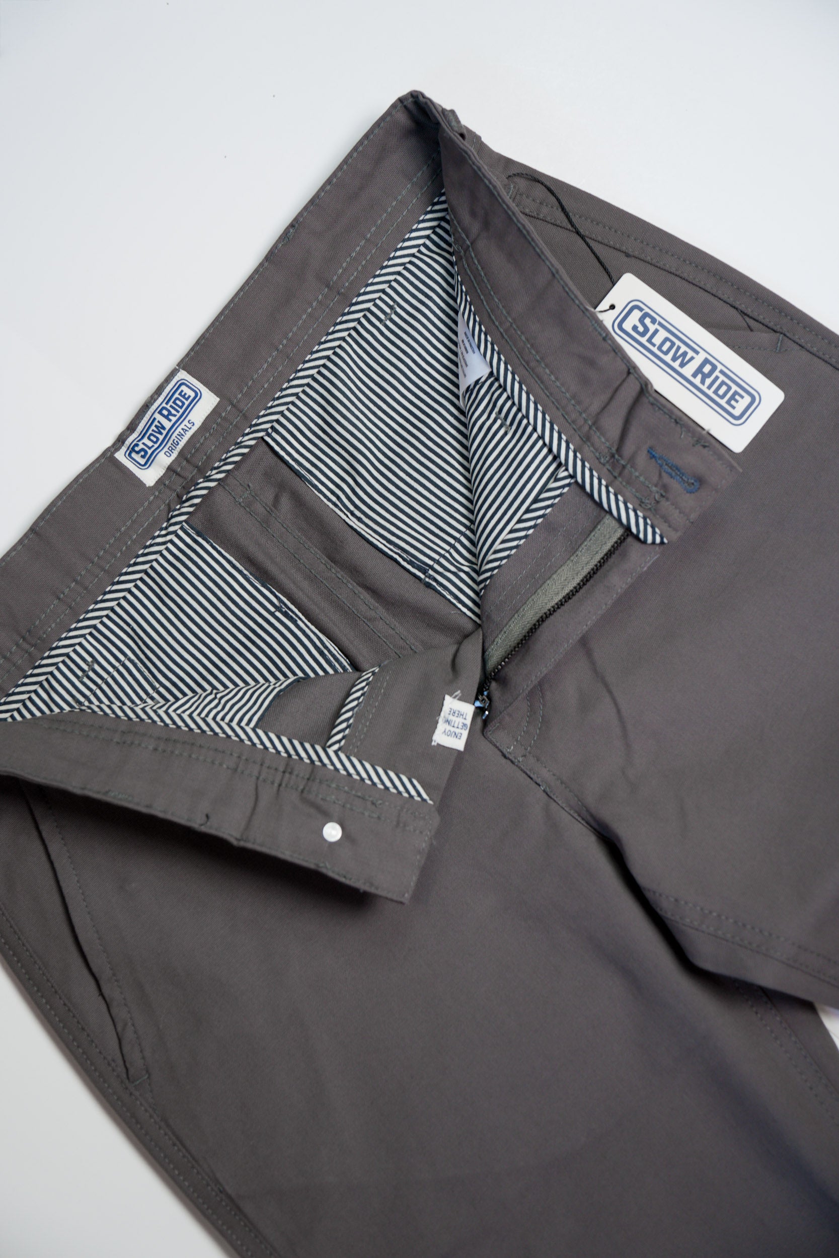 Chino Work Pant Gray - Slow Ride