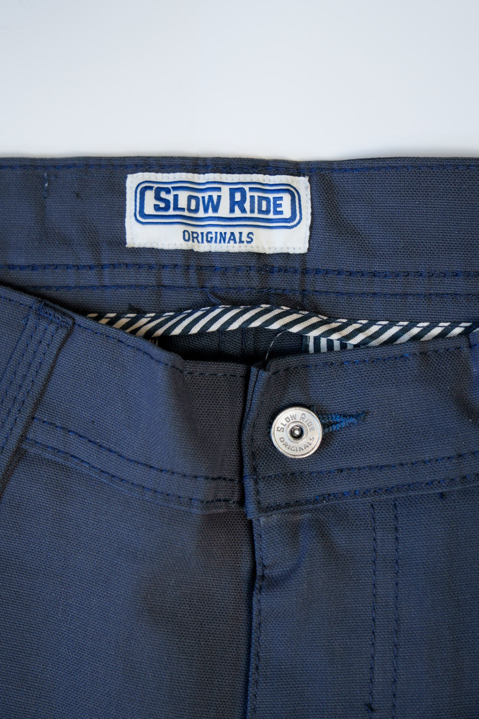 Chino Work Pant Vintage Navy - Slow Ride