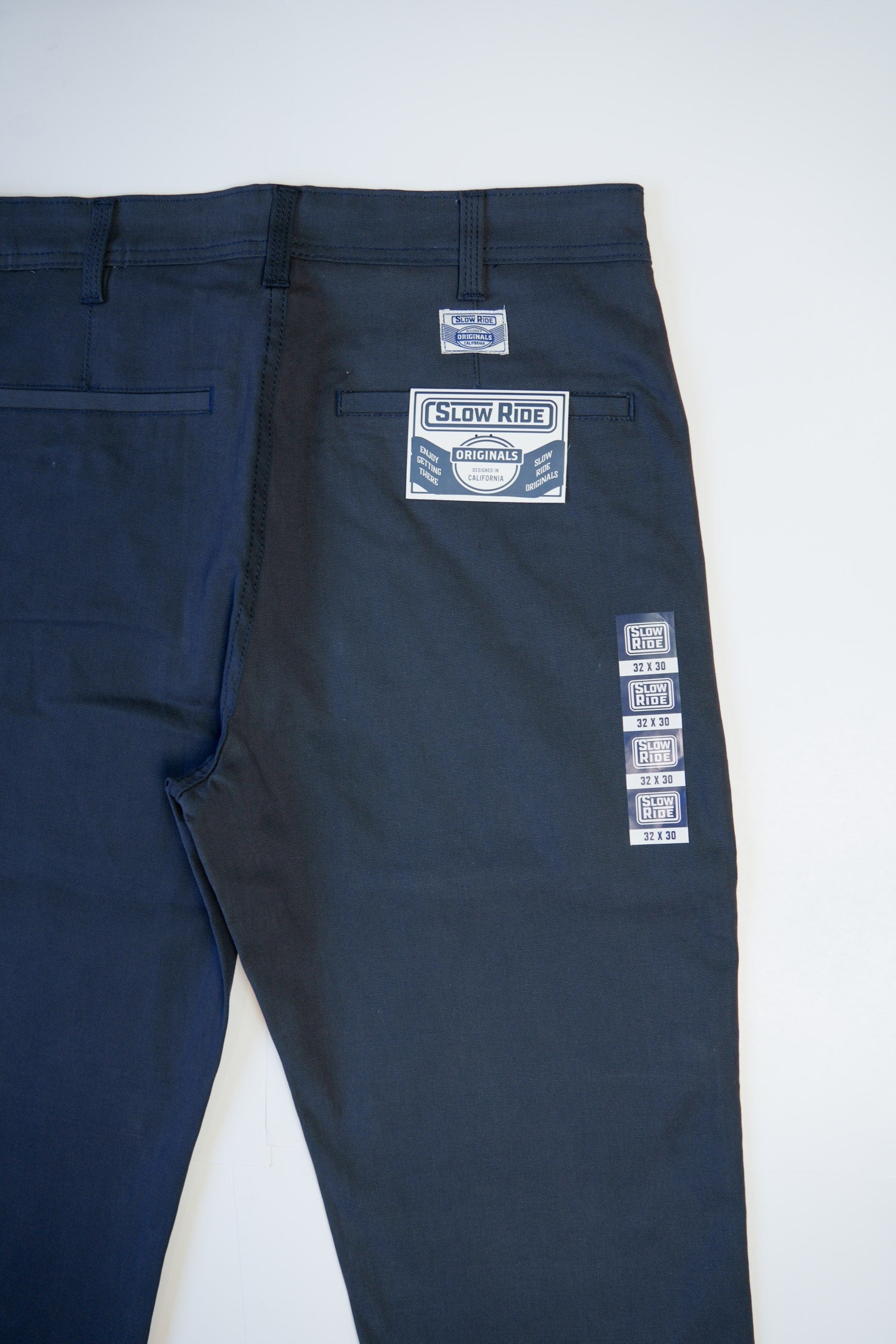 Chino Work Pant Vintage Navy - Slow Ride