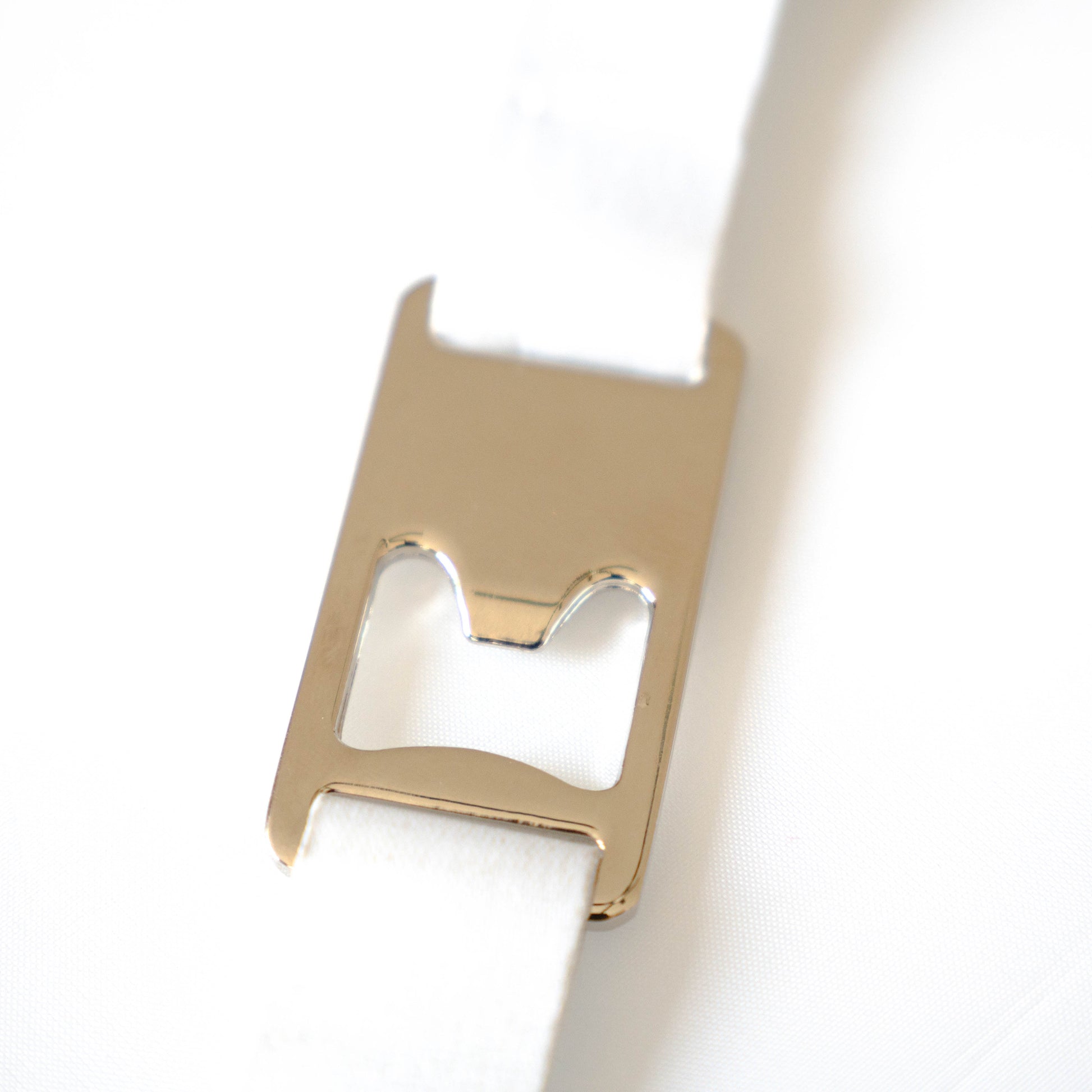 Enjoy Getting There. Lanyard (White) - Slow Ride