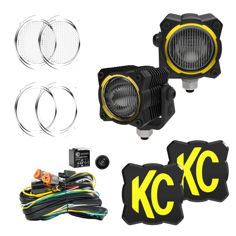 FLEX ERA® 1 - 2 - LIGHT MASTER LED LIGHT POD KIT - Slow Ride