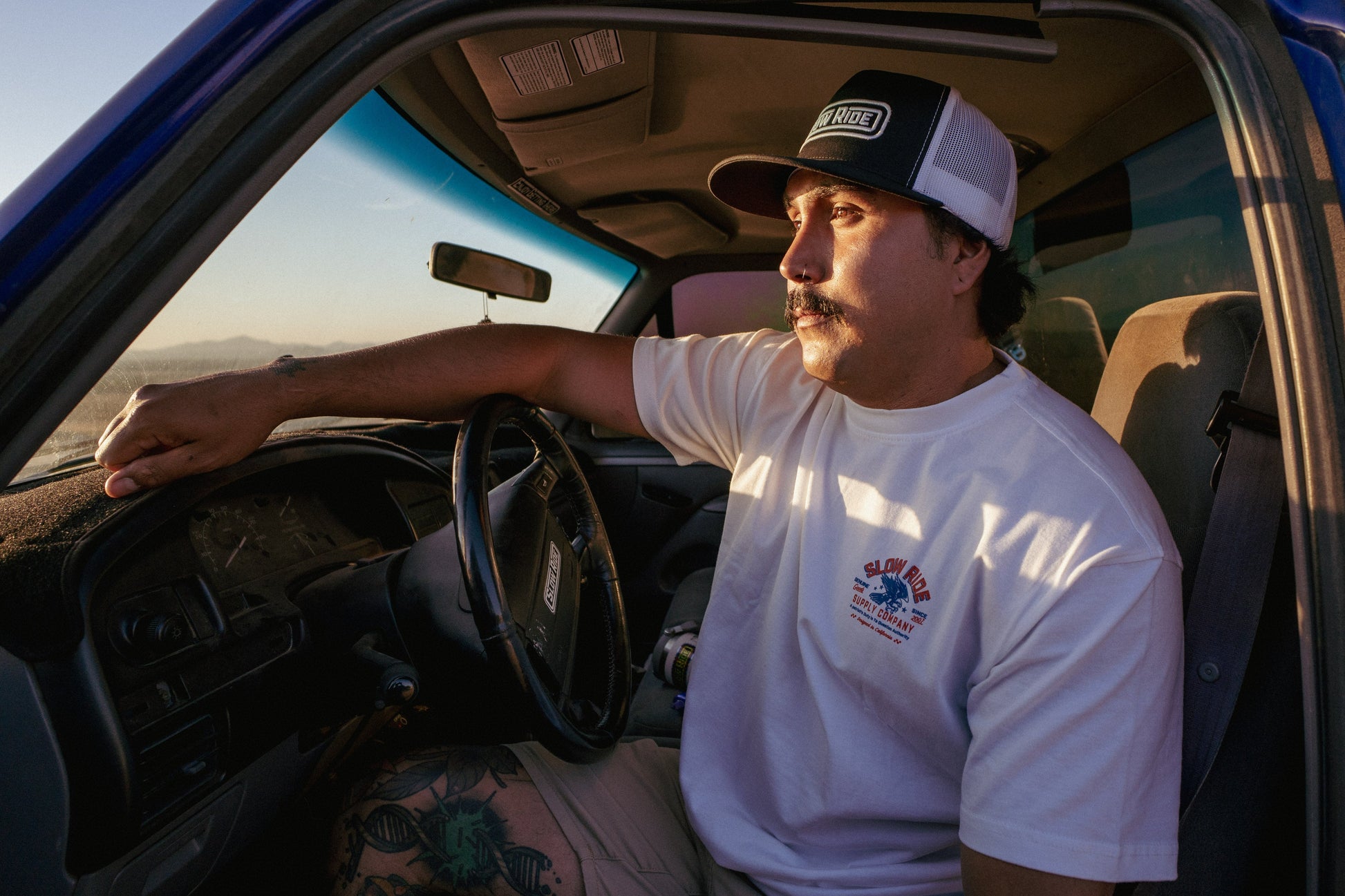 Patriot Tee (Black) - Slow Ride