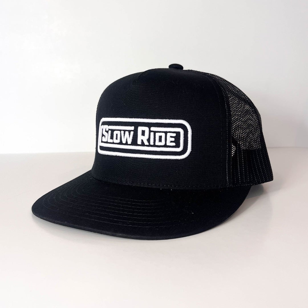 Radio Mesh Snapback (Black) - Slow Ride