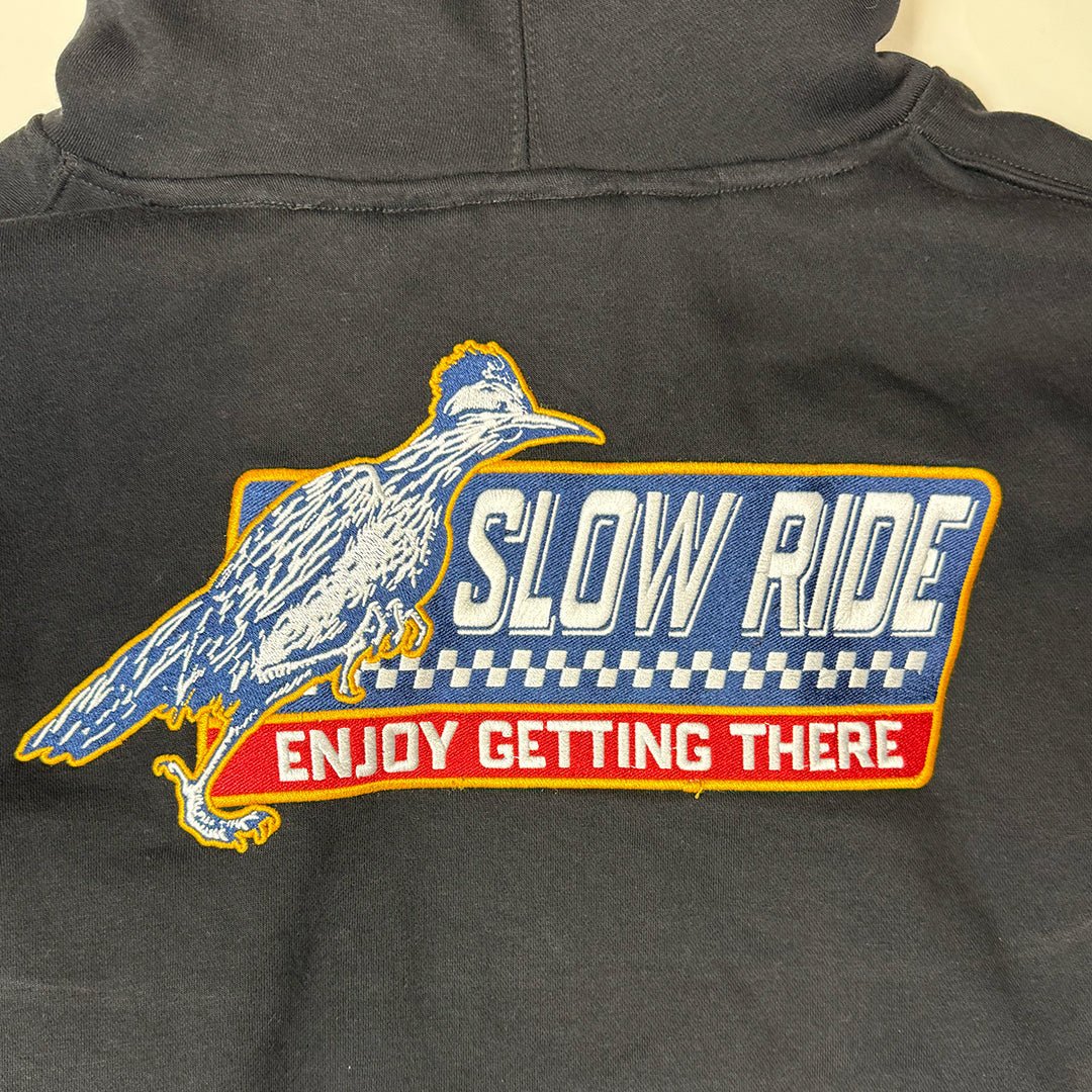 Roadrunner Embroidered Hoodie - Slow Ride
