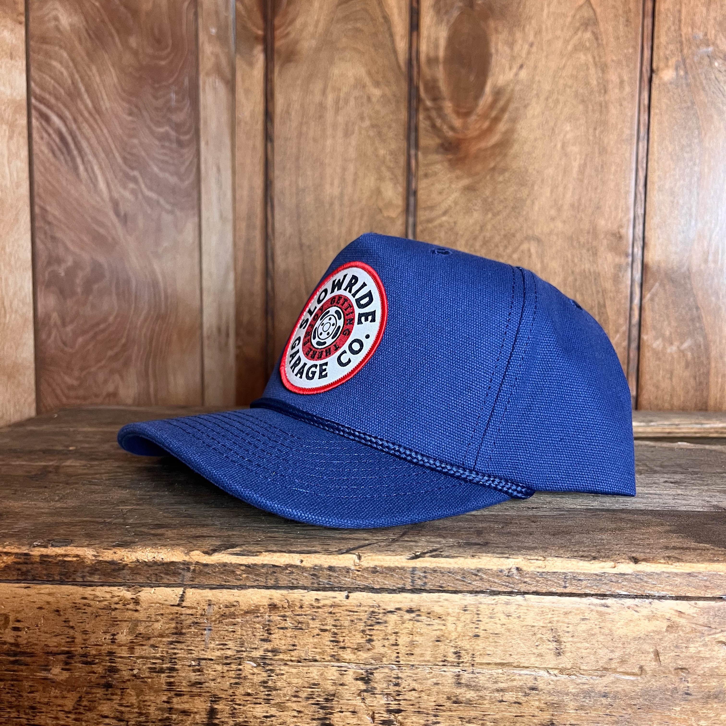Space Wheel Unstructured Canvas Hat - Slow Ride