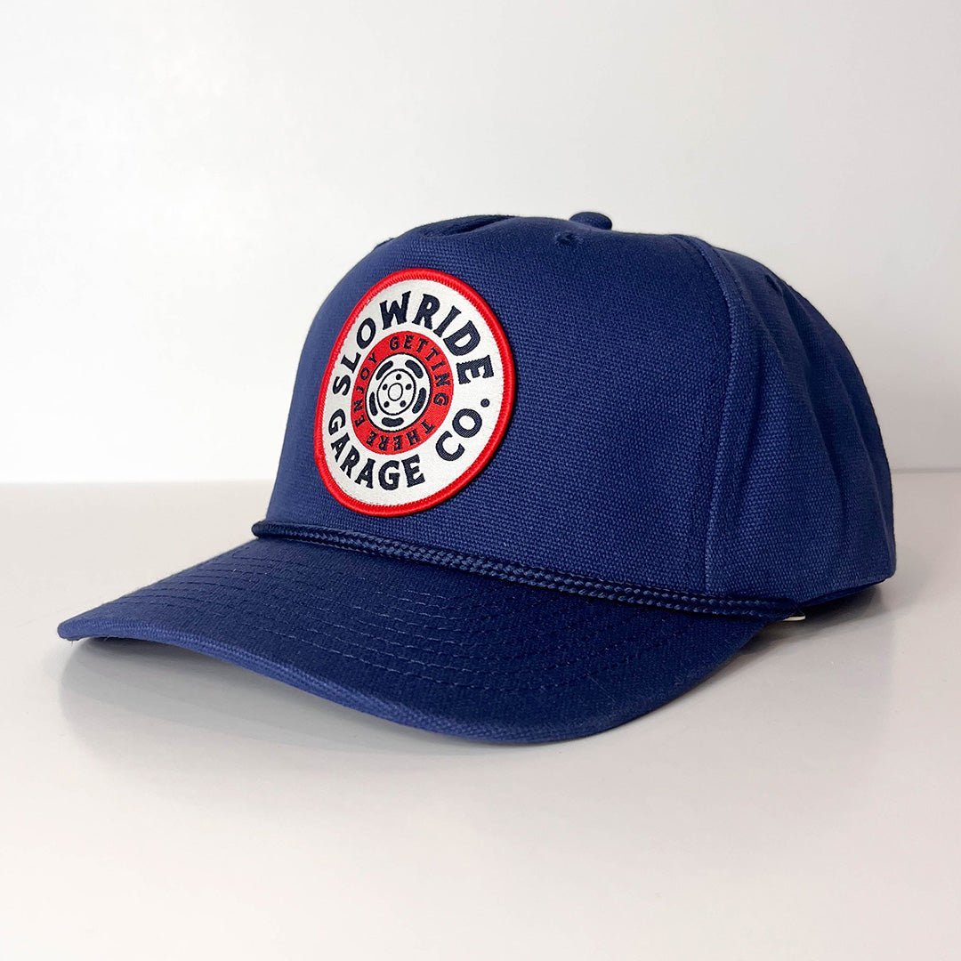 Space Wheel Unstructured Canvas Hat - Slow Ride