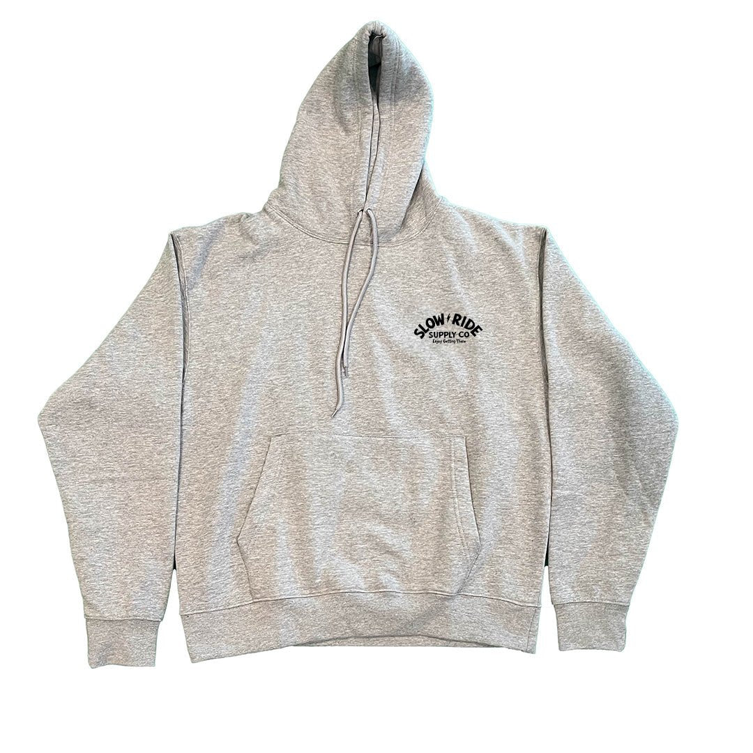 Sportster Hoodie (Grey) - Slow Ride