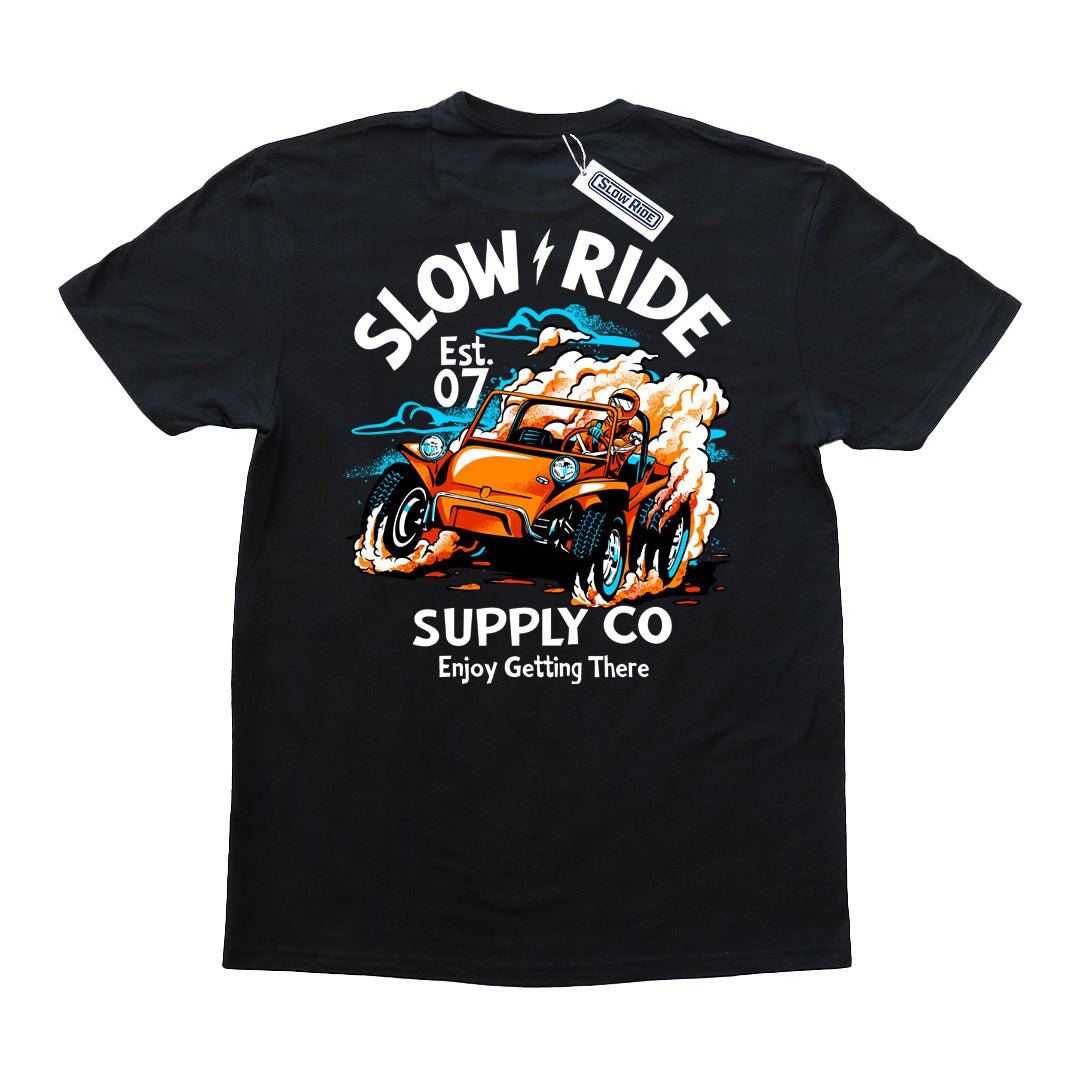 Sportster Tee (Black) - Slow Ride