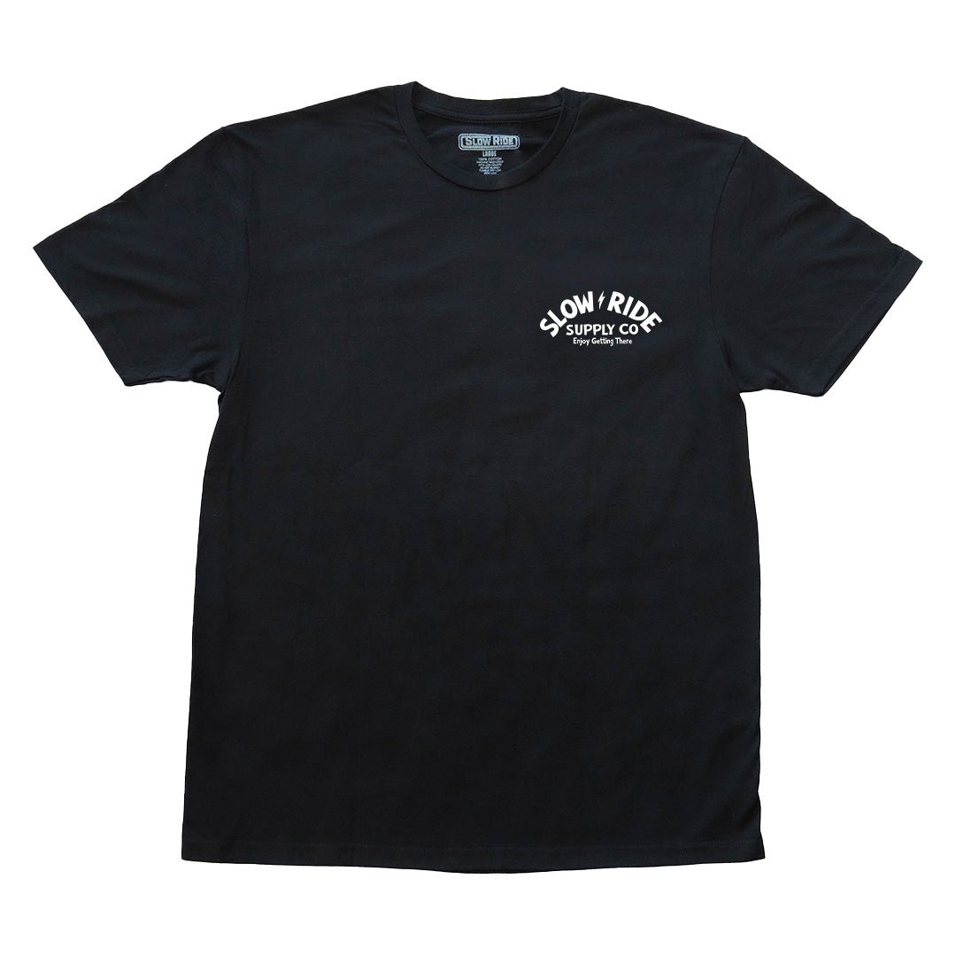 Sportster Tee (Black) - Slow Ride