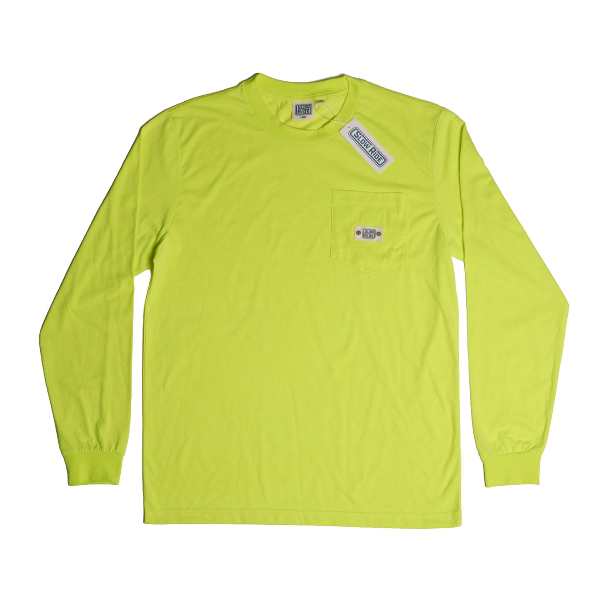 SR Essential Pocket L/S Tee - Slow Ride