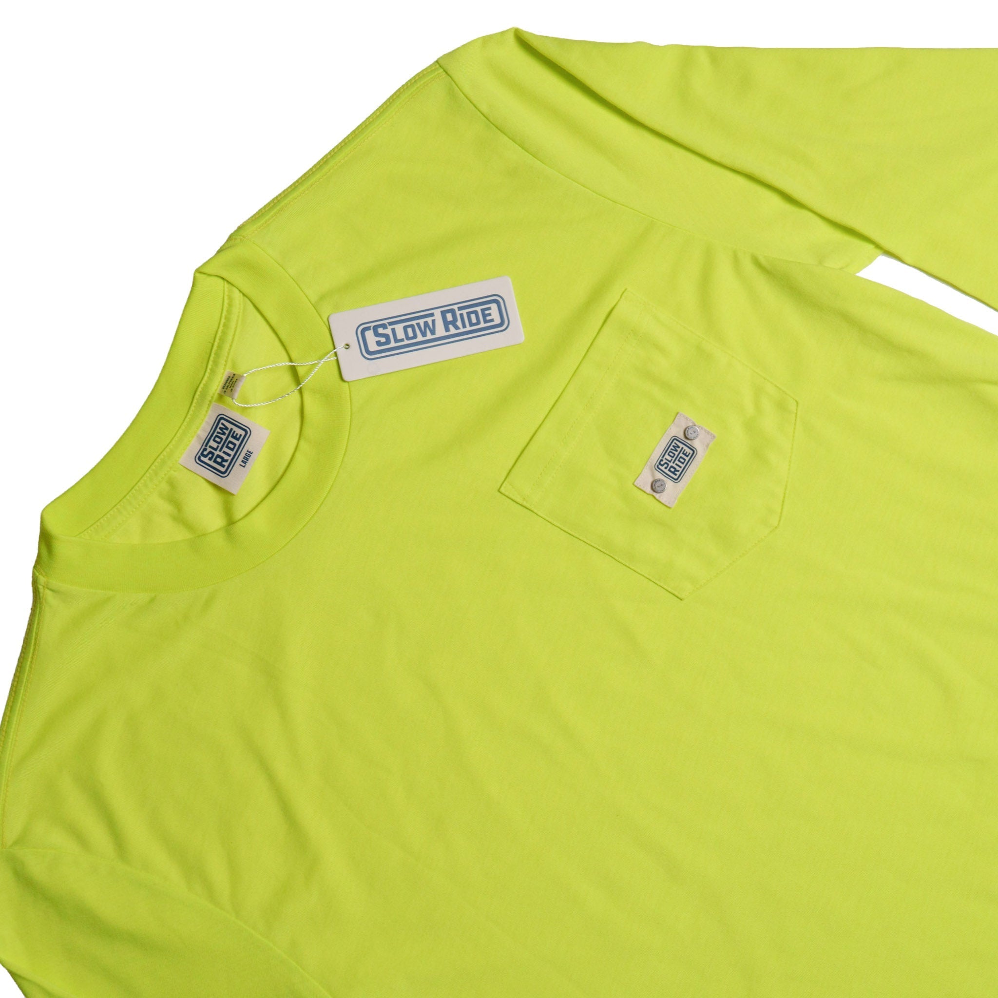 SR Essential Pocket L/S Tee - Slow Ride