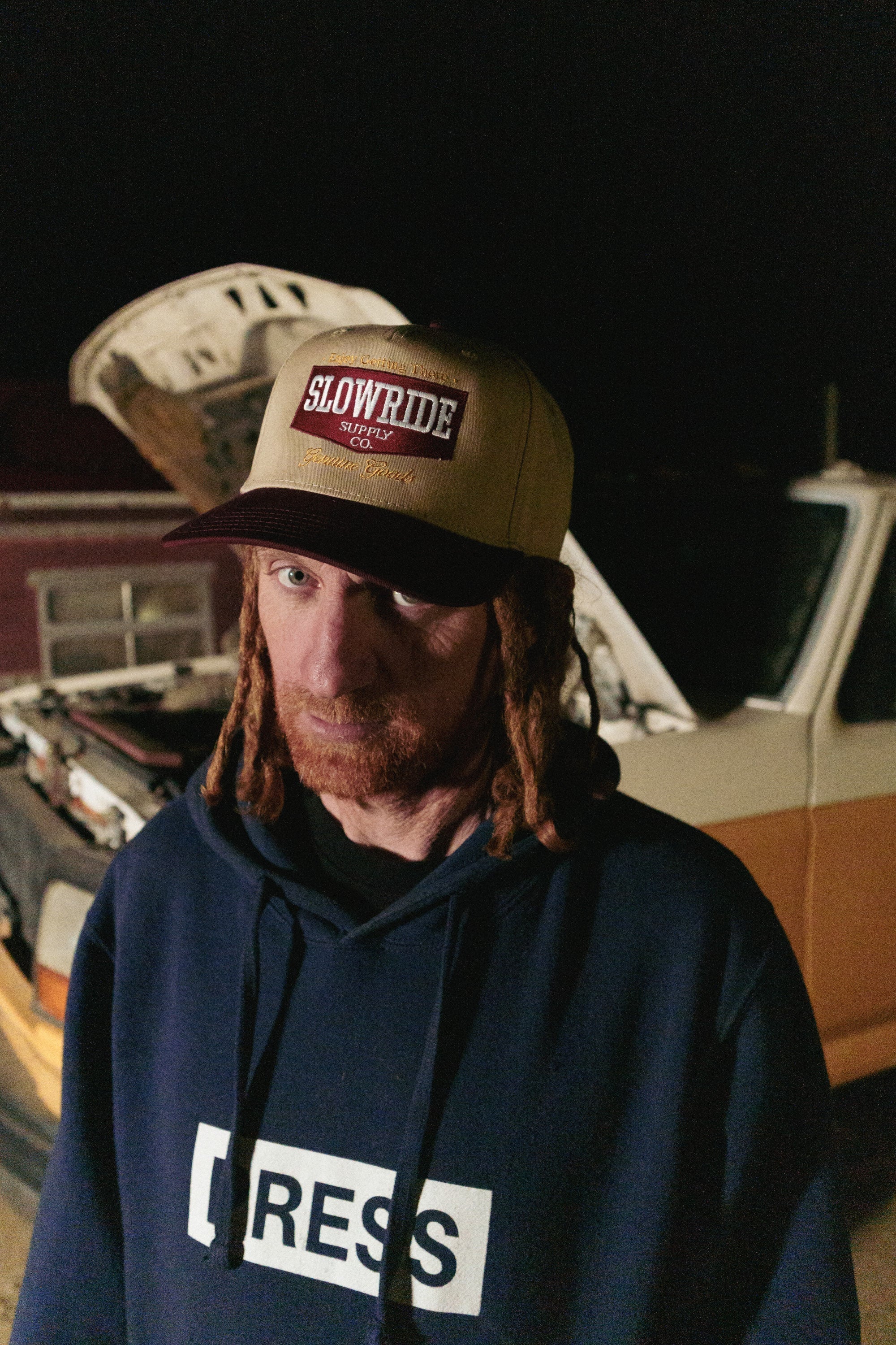 Supply Co Mid Profile A - frame Hat - Slow Ride
