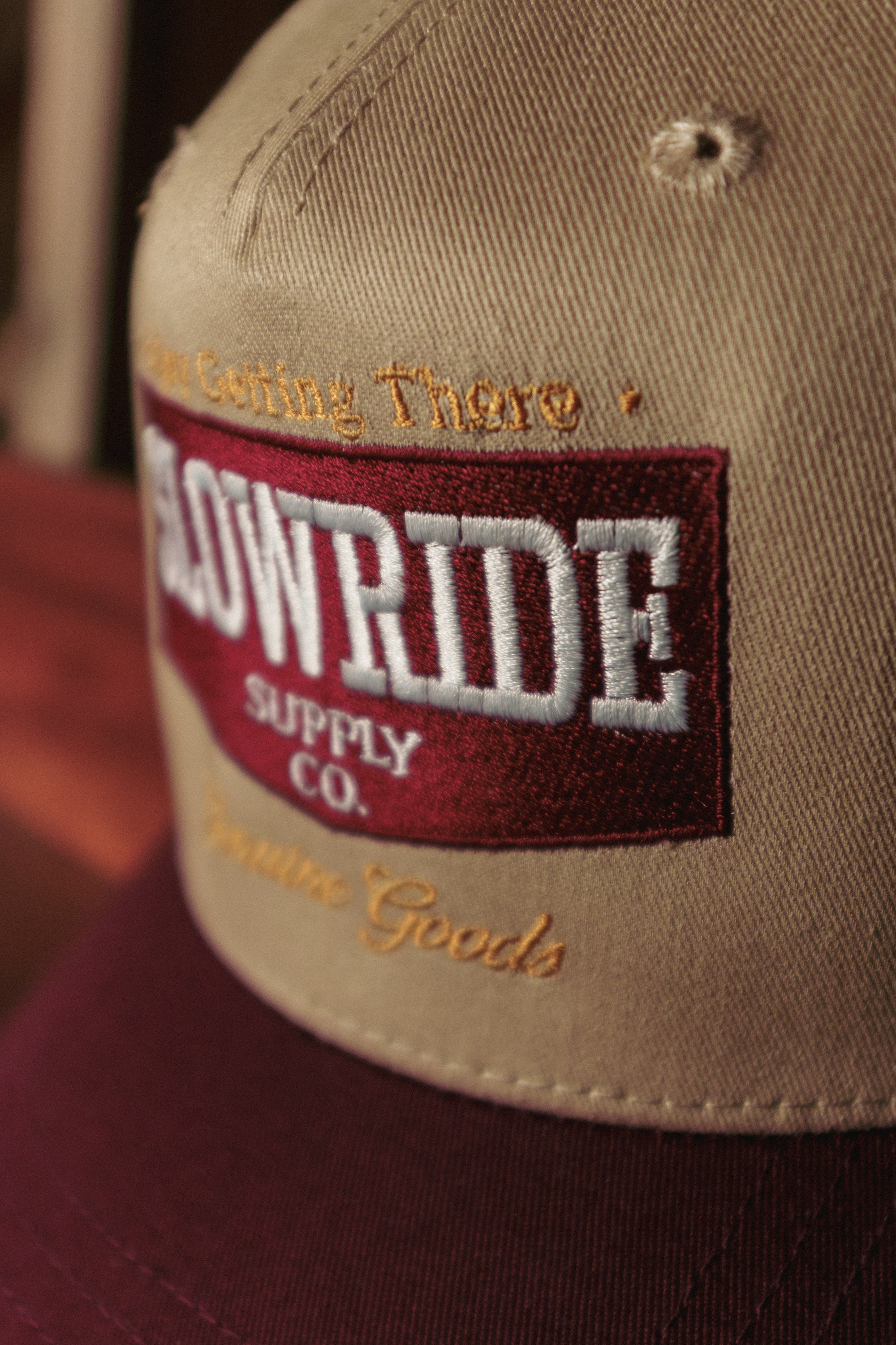 Supply Co Mid Profile A - frame Hat - Slow Ride
