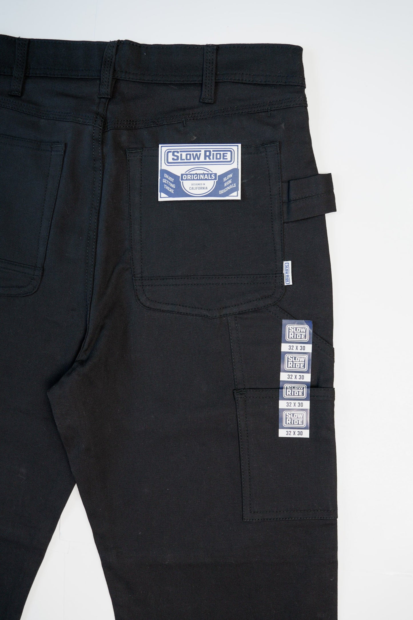 Utility Work Pant Black - Slow Ride
