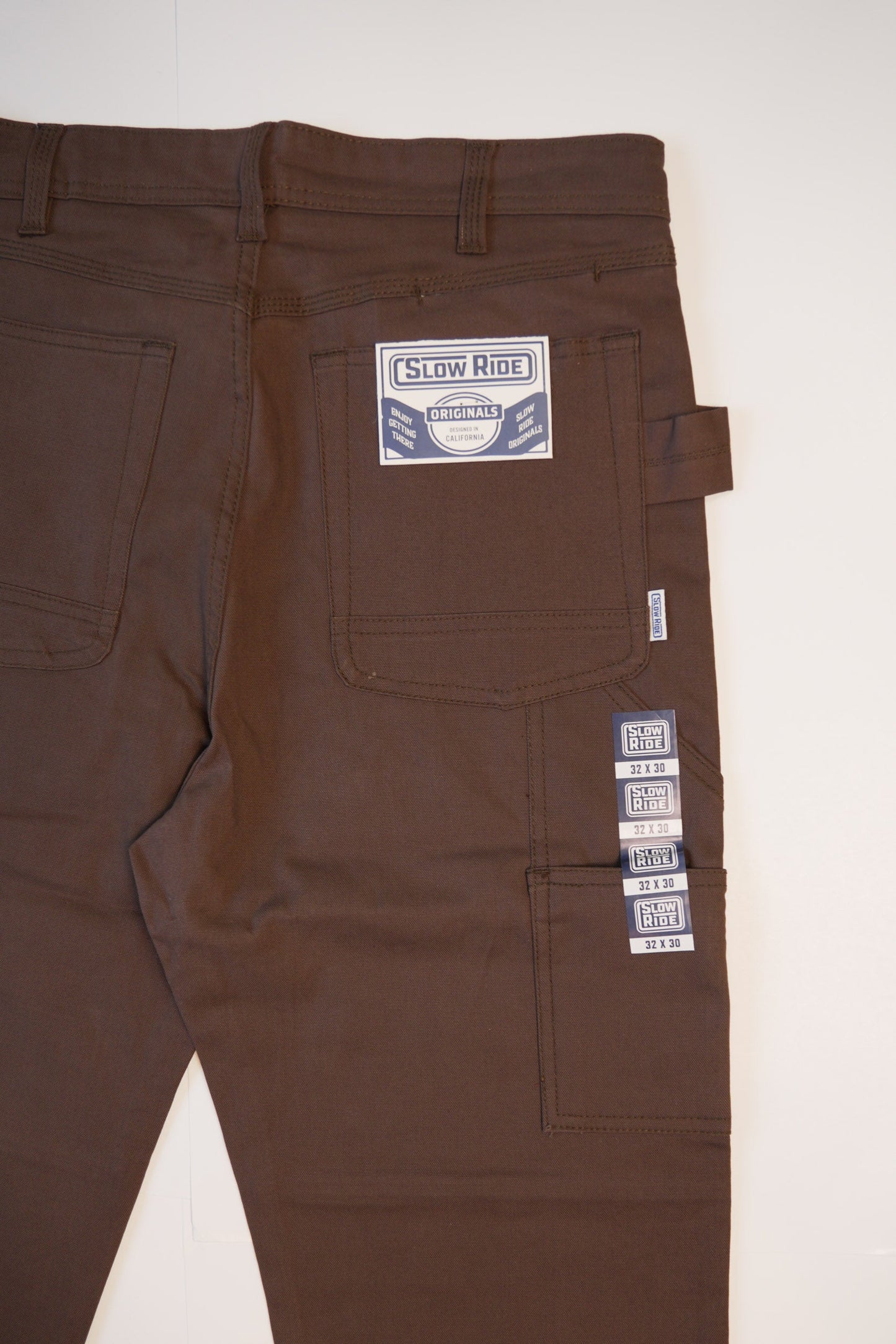 Utility Work Pant Brown - Slow Ride