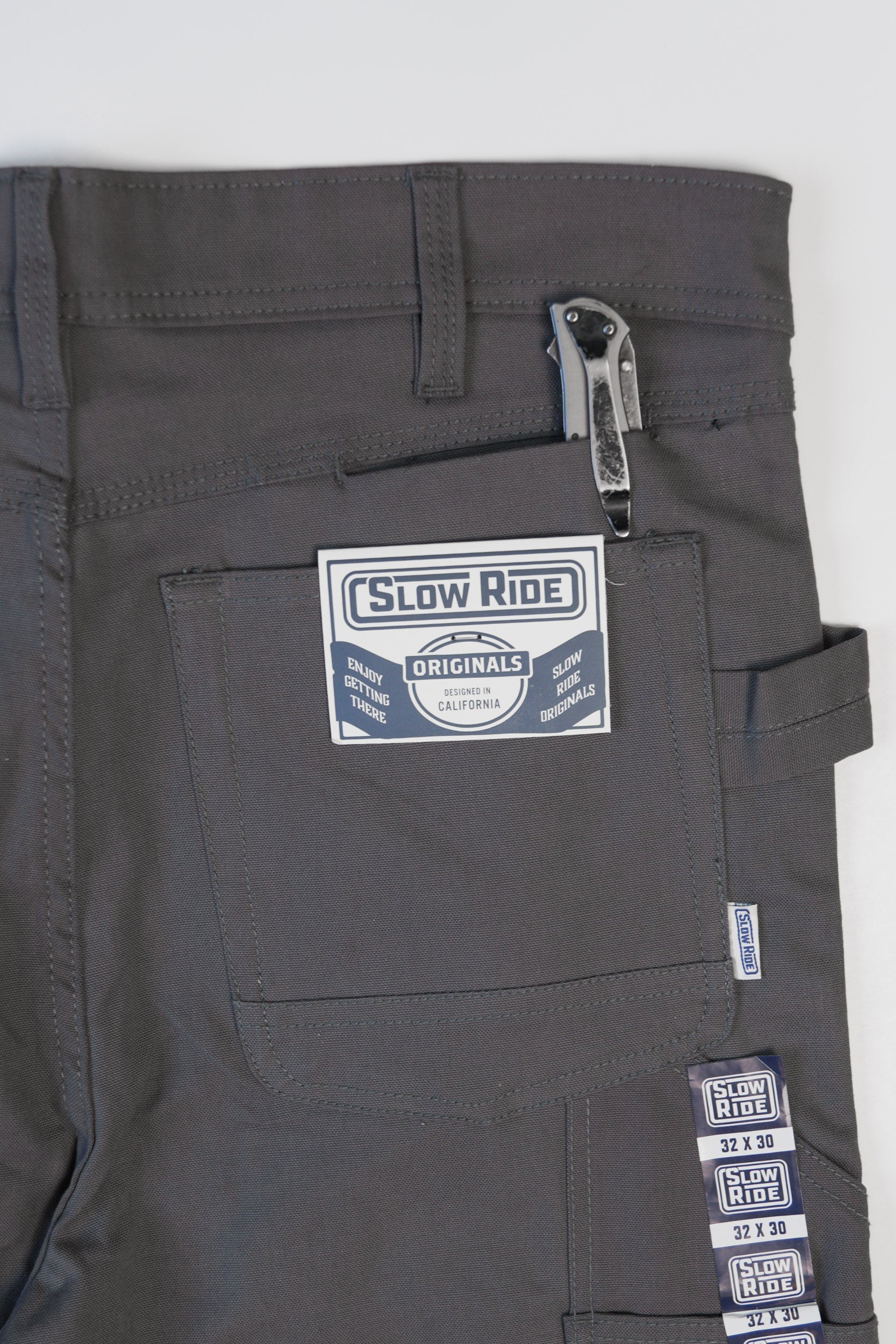 Utility Work Pant Gray - Slow Ride