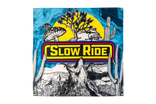 Desert Landscape Banner - Slow Ride