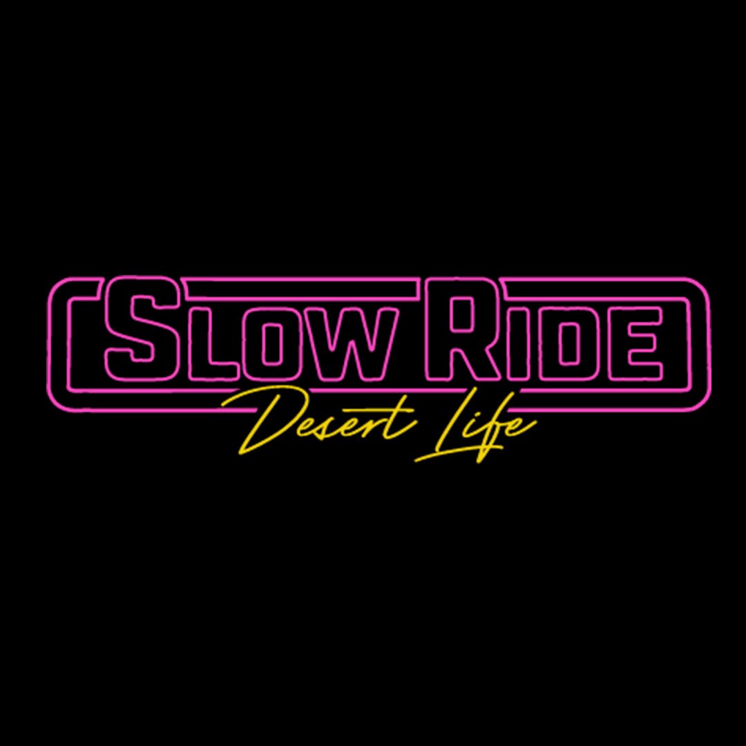 Neon Desert Tee (Black) - Slow Ride