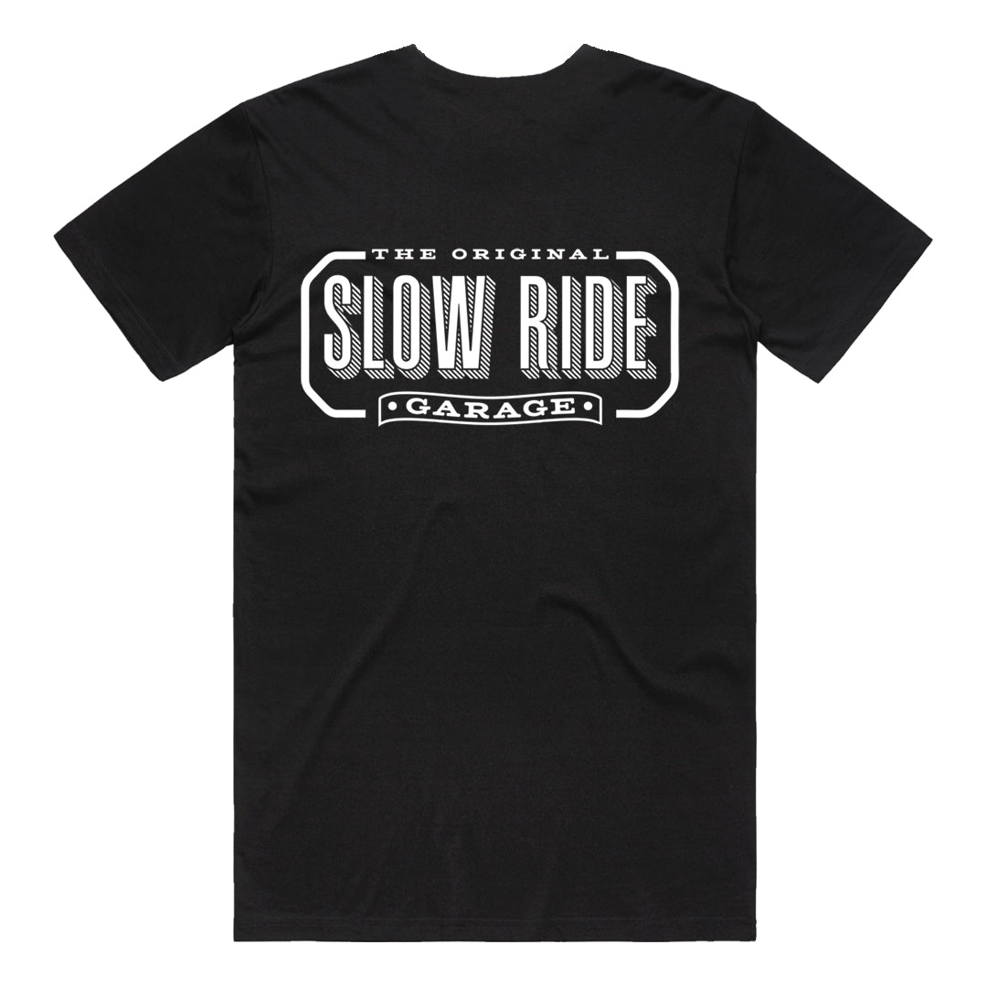 Shaver 3.0 Tee (Black) - Slow Ride