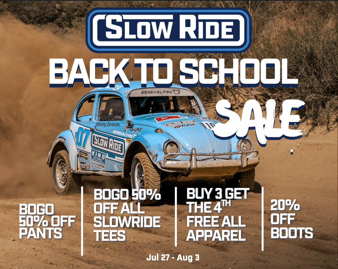 SlowRide Back to School In-Store Sale Details - Slow Ride