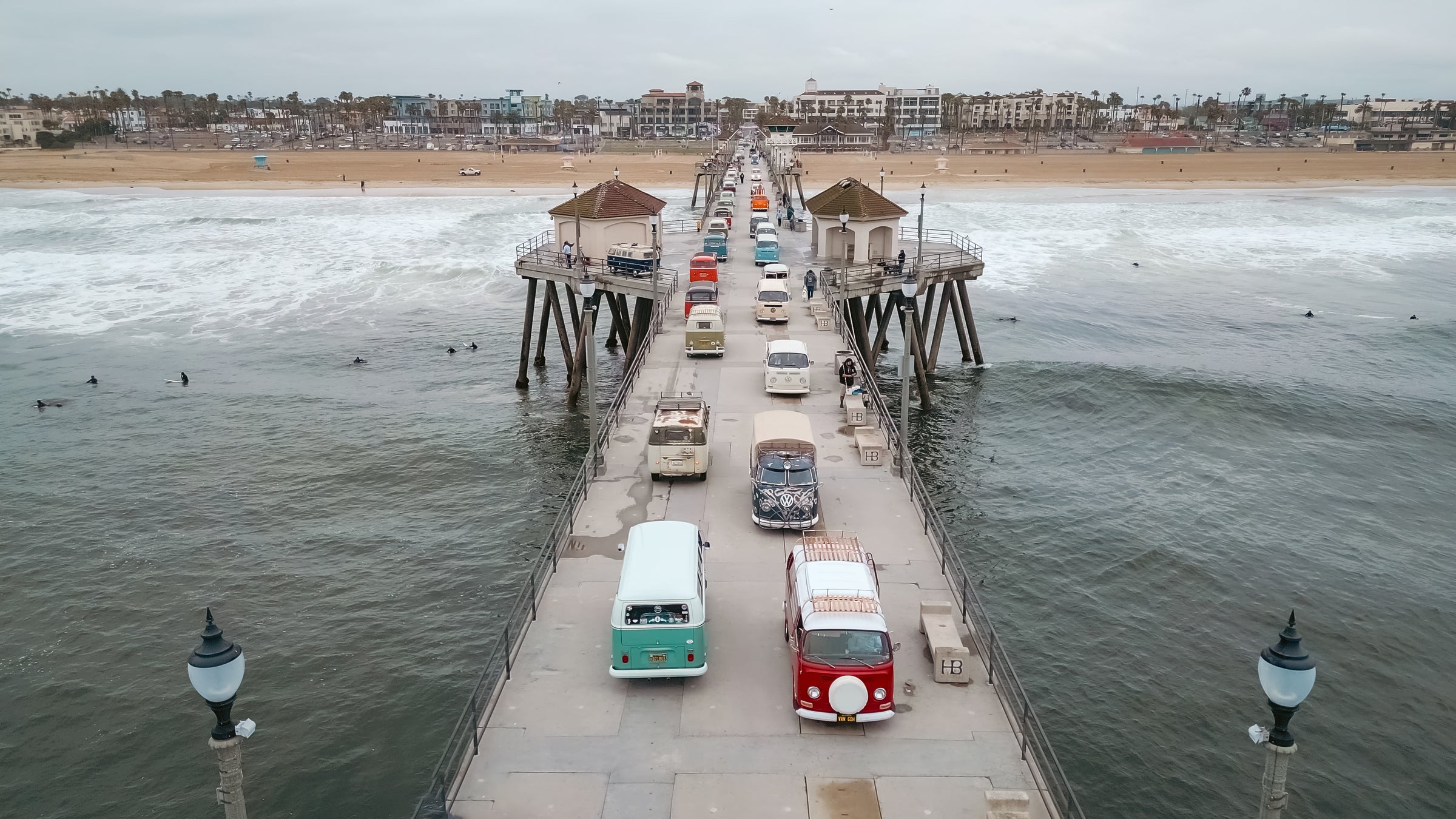 Busses By The Pier 24'