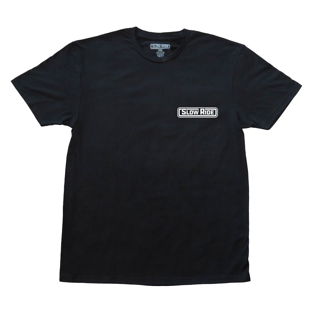 490 Tee (Black) - Slow Ride