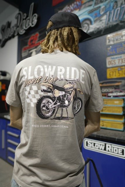 490 Tee (Black) - Slow Ride