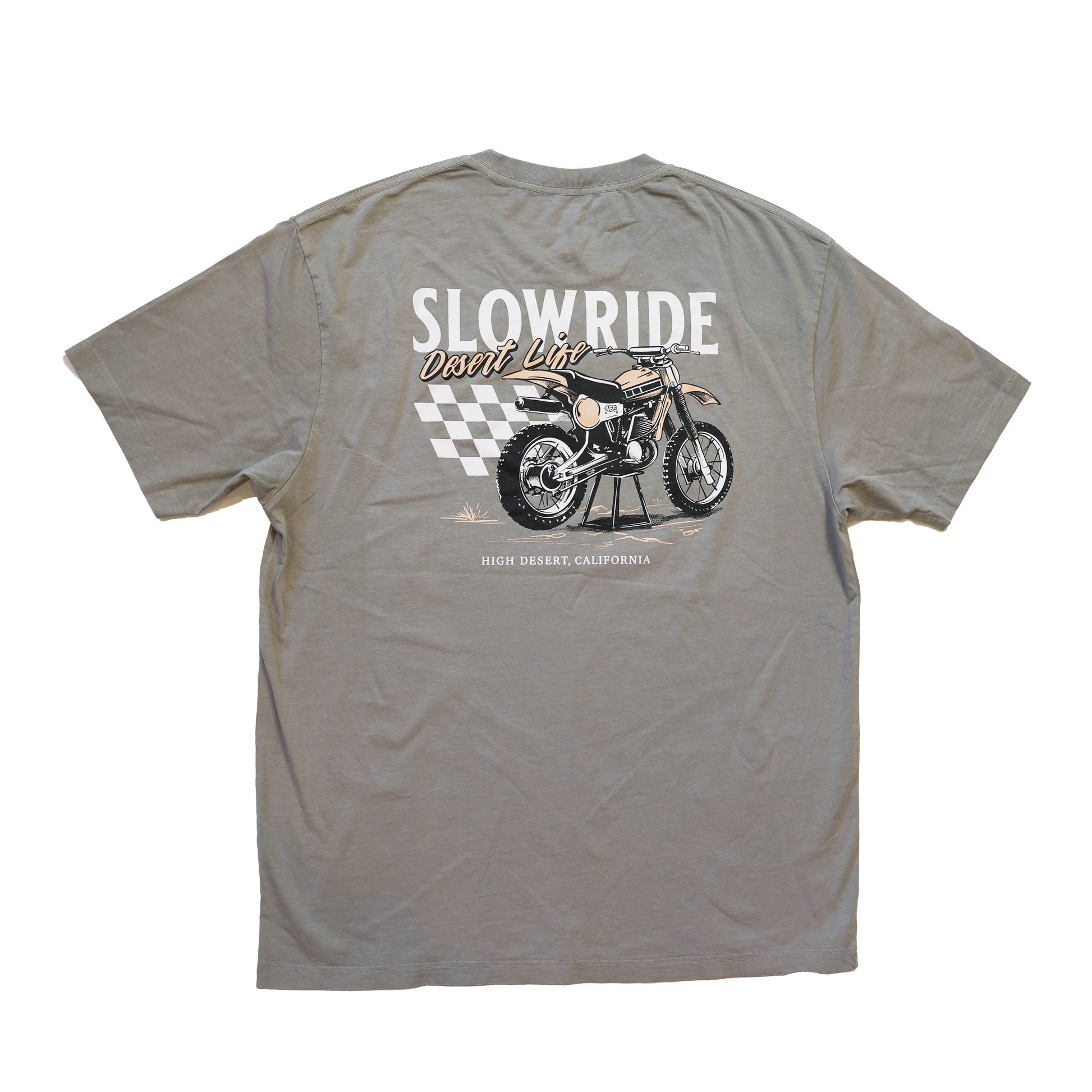 490 Tee (Pigment Cement) - Slow Ride