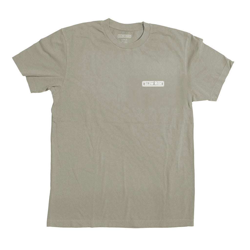 490 Tee (Pigment Cement) - Slow Ride