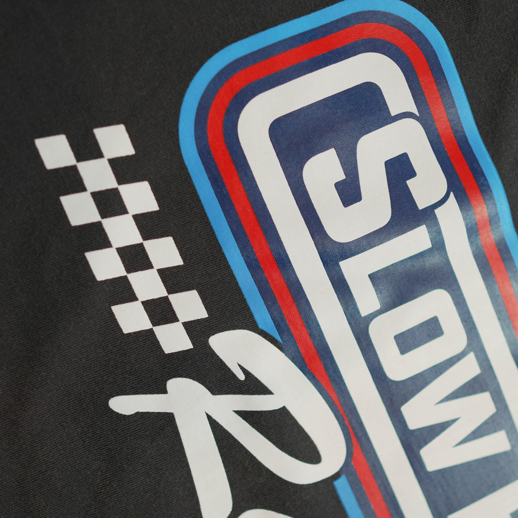 SlowRide Racing Heavy Tee (Vintage Black)