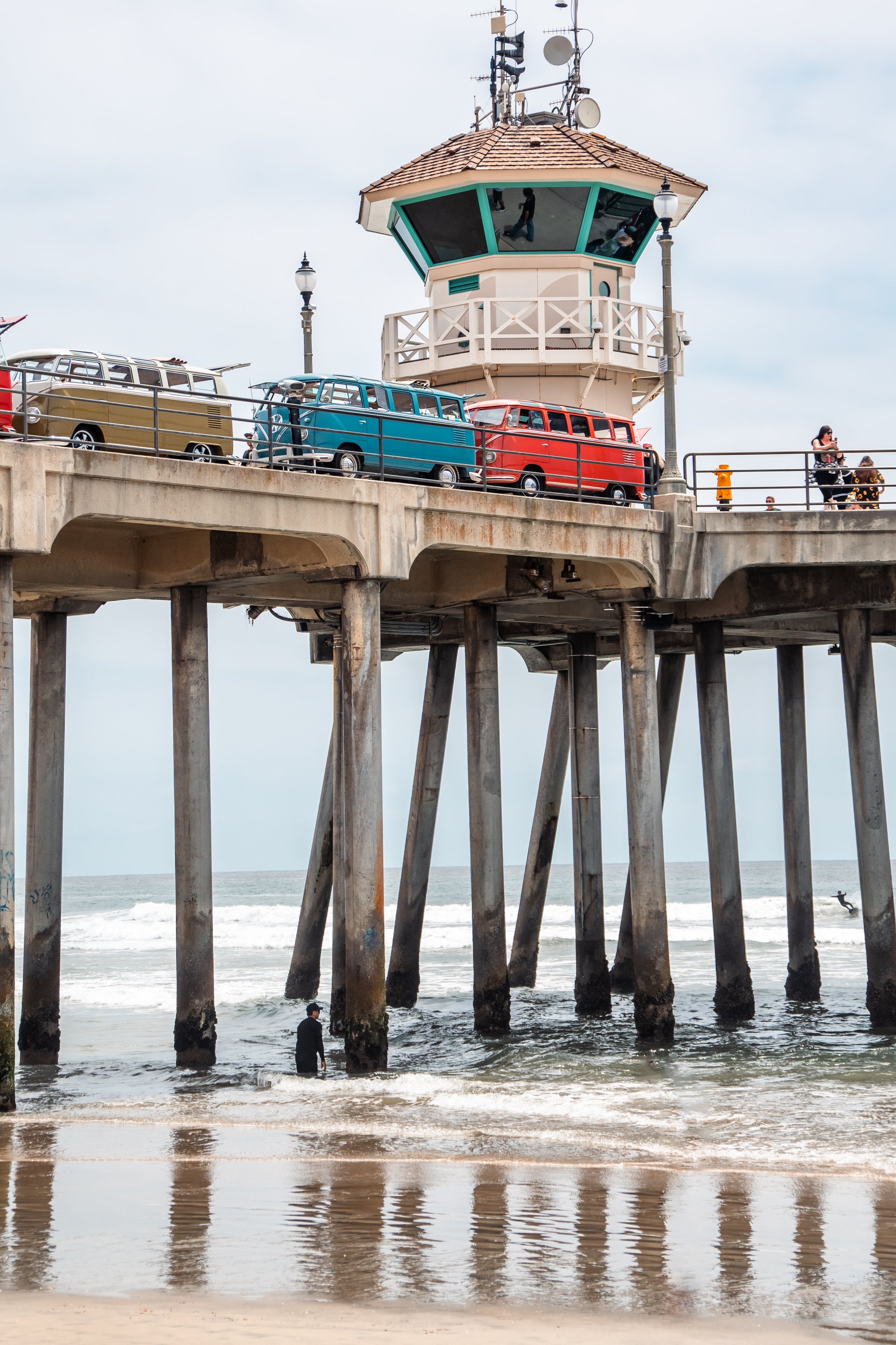 Busses By The Pier 24'