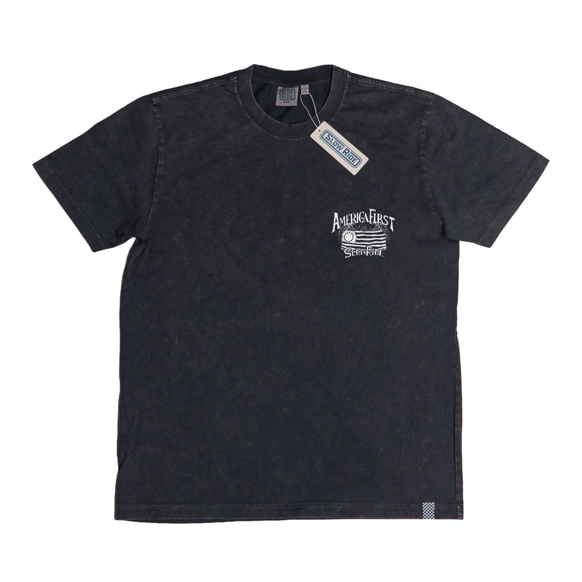 Revolution Tee - Acid Wash front