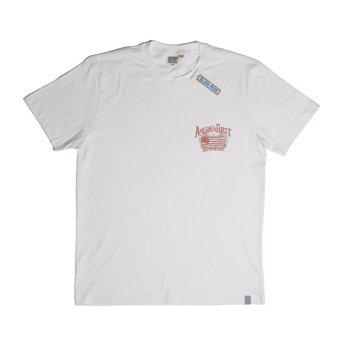 Revolution Tee - White front