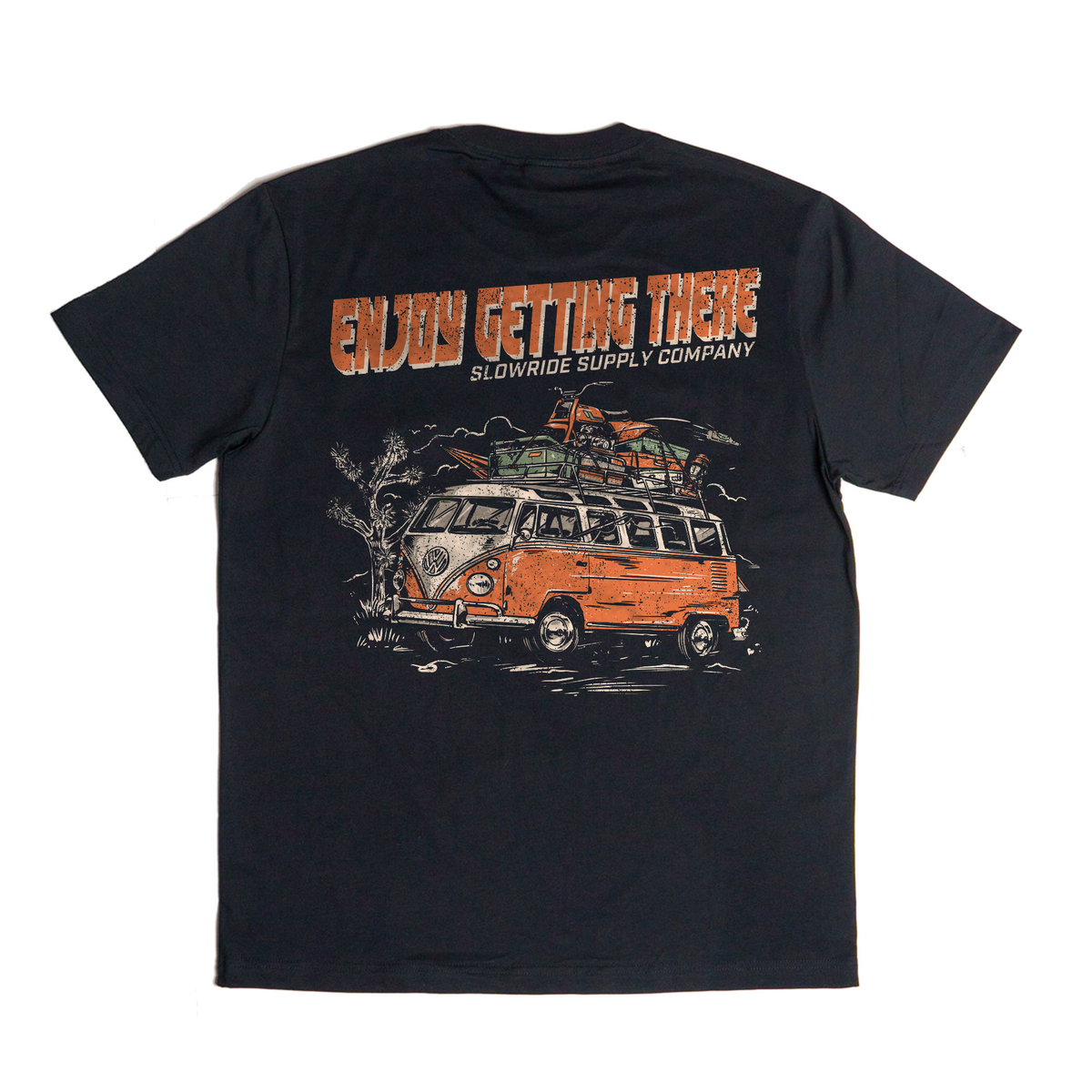 Road Trip Tee - Black back