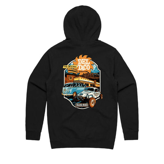 Barstow Del Taco Baja Hoodie (Black) - Slow Ride