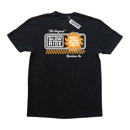 Barstow Del Taco Basic Tee (Black) - Slow Ride