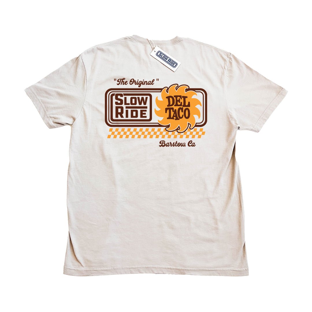 Barstow Del Taco Basic Tee (Slate) - Slow Ride