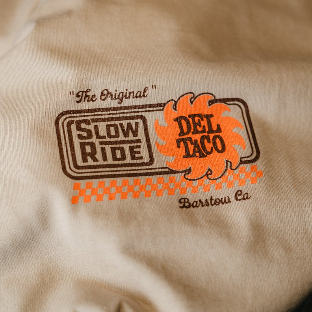 Barstow Del Taco Basic Tee (Slate) - Slow Ride