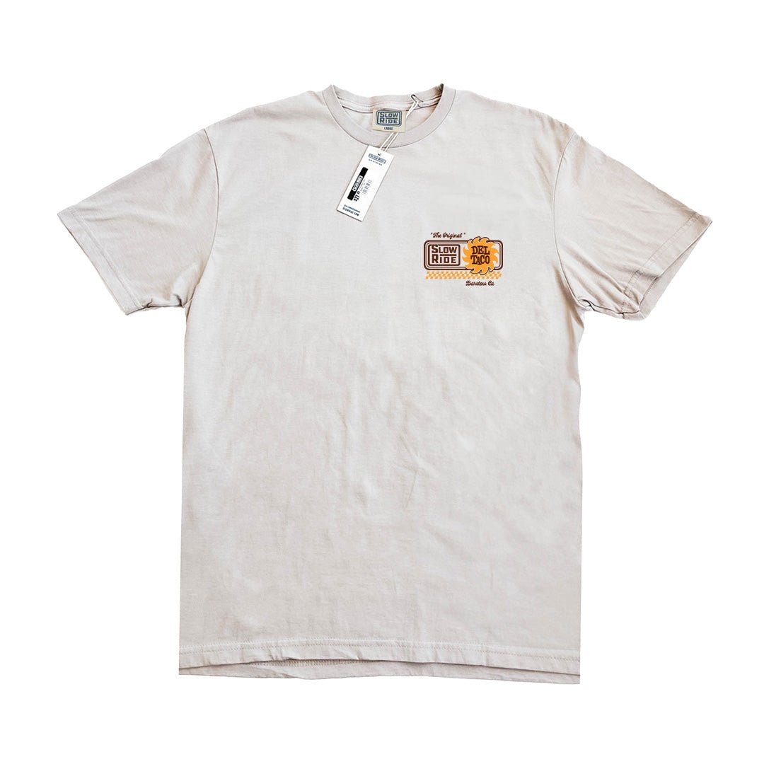 Barstow Del Taco Basic Tee (Slate) - Slow Ride