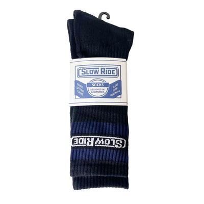 Basic Striped Sock - Slow Ride