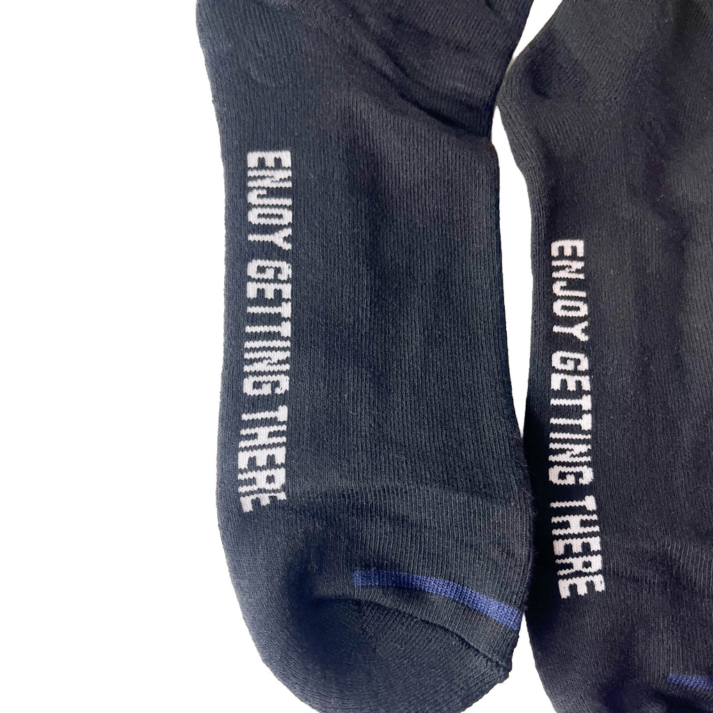 Basic Striped Sock (Black) - Slow Ride
