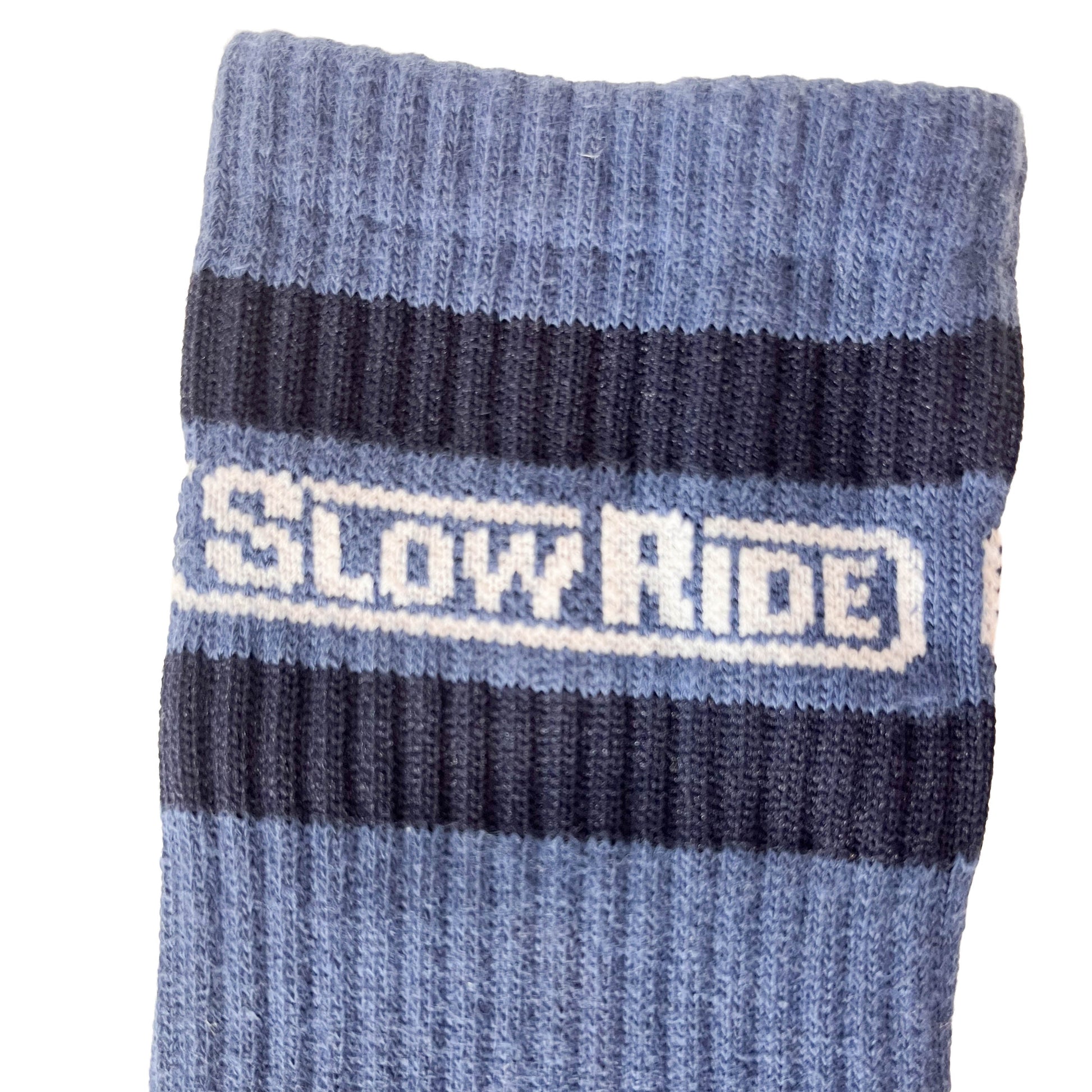 Basic Striped Sock (Blue) - Slow Ride