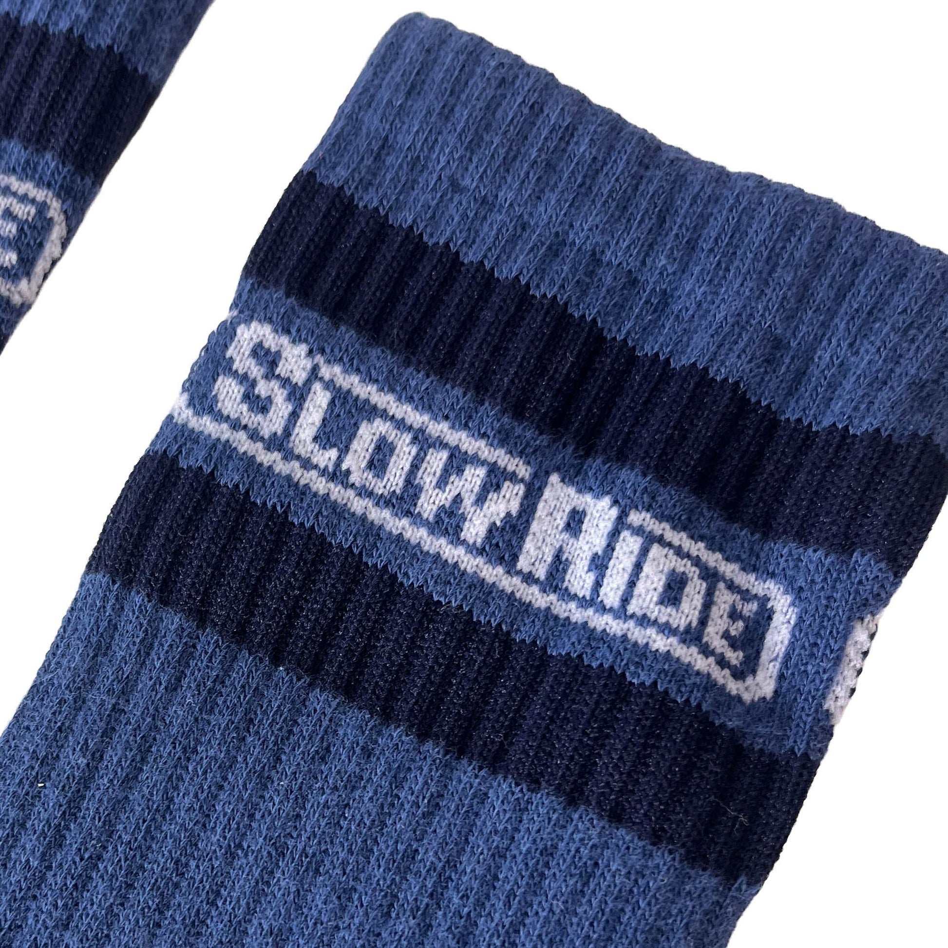 Basic Striped Sock (Blue) - Slow Ride
